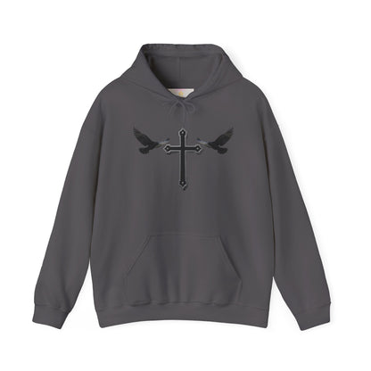 Guided by Grace – Cross & Crows Women’s Hoodie