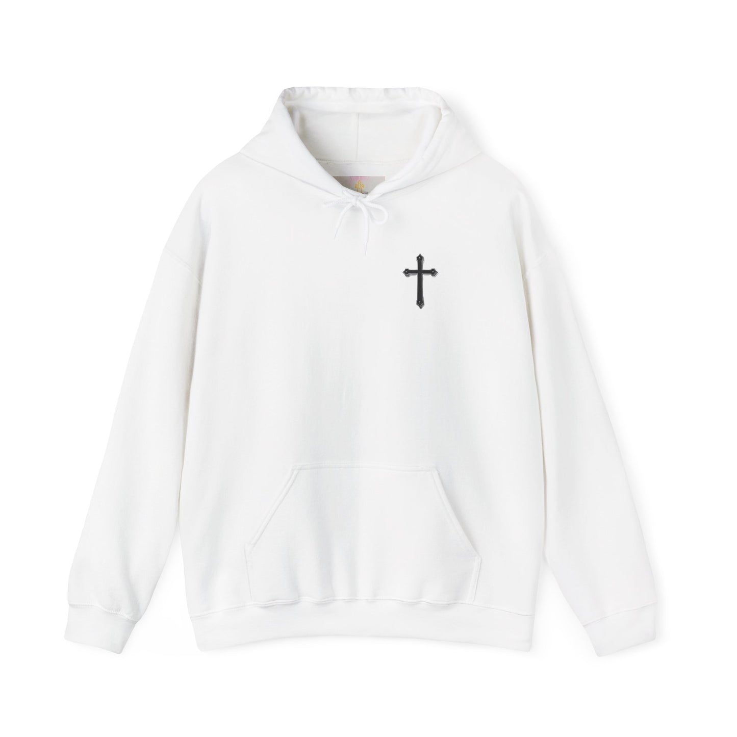 Black Cross Women’s Hoodie – Christian Apparel