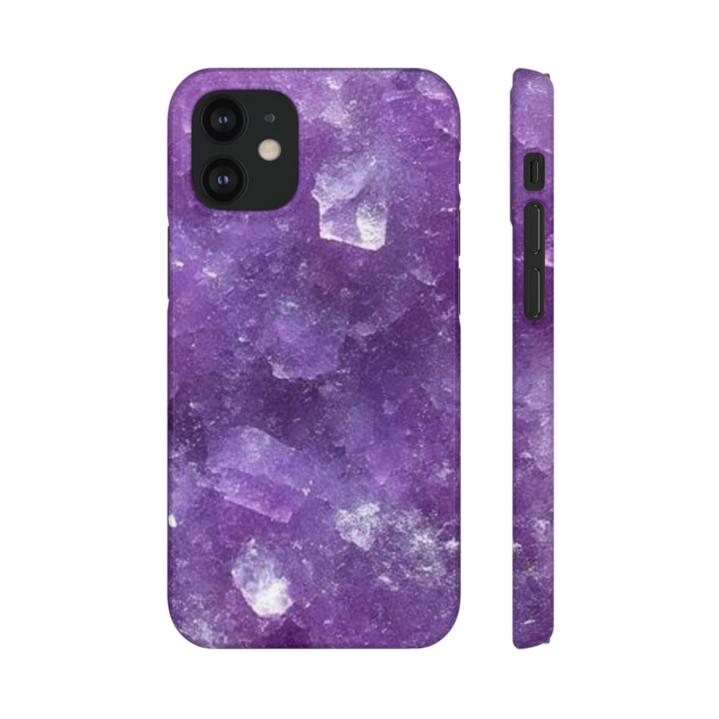 Amethyst Crystal Finish iPhone Snap Case