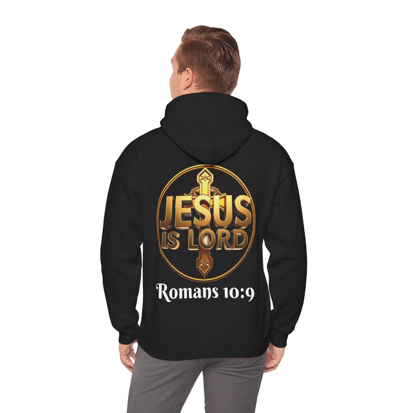 Bold Faith Men’s Hoodie – Proclaim Jesus Is Lord with Style