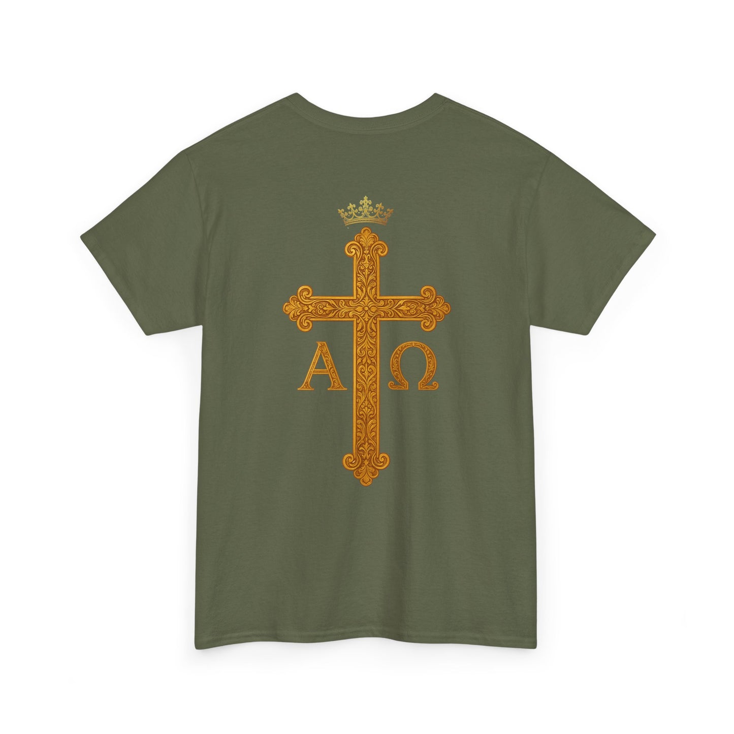 Christ Is King – Lion & Cross Men’s Christian Tee