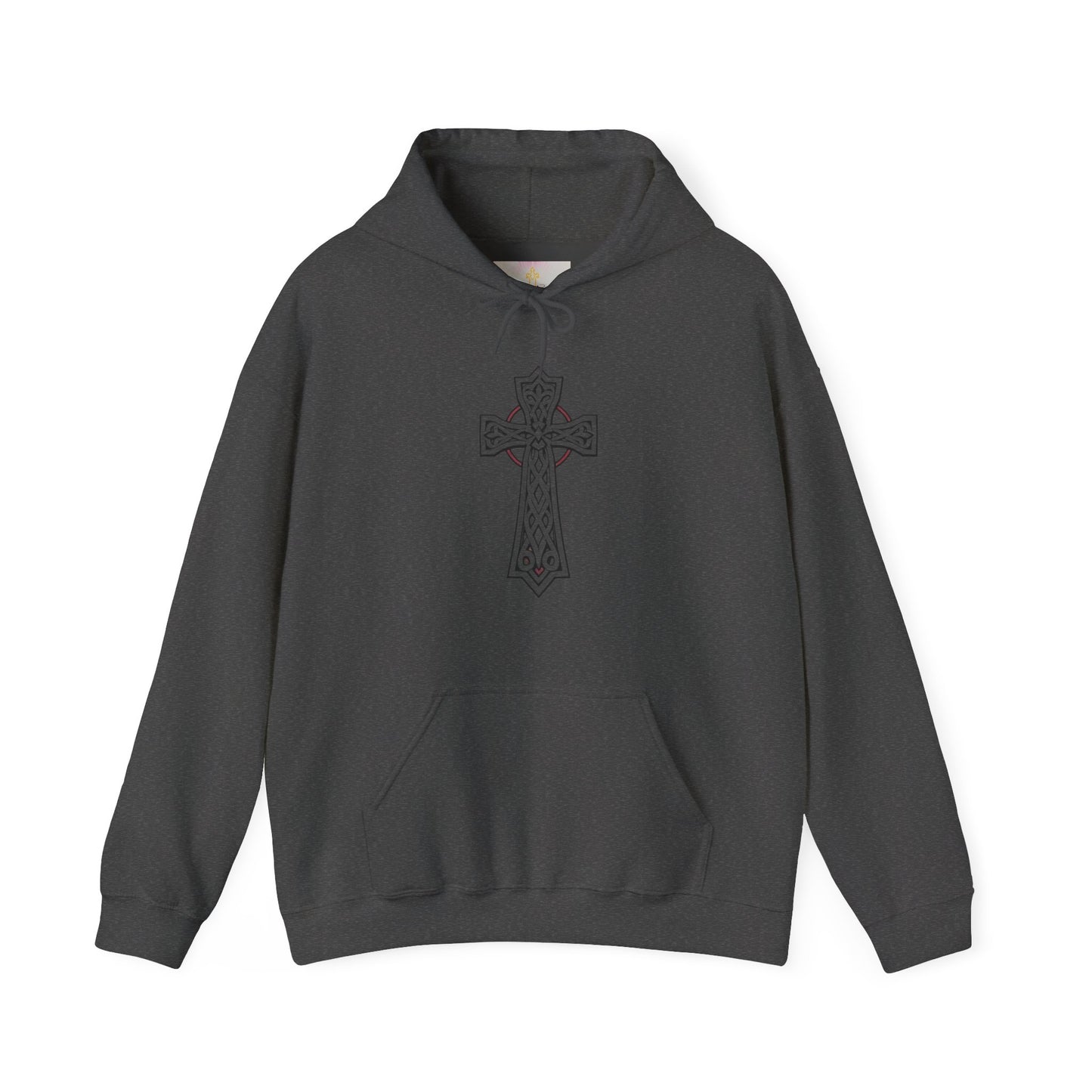 Courage Unbroken | Men’s Celtic Cross Hoodie