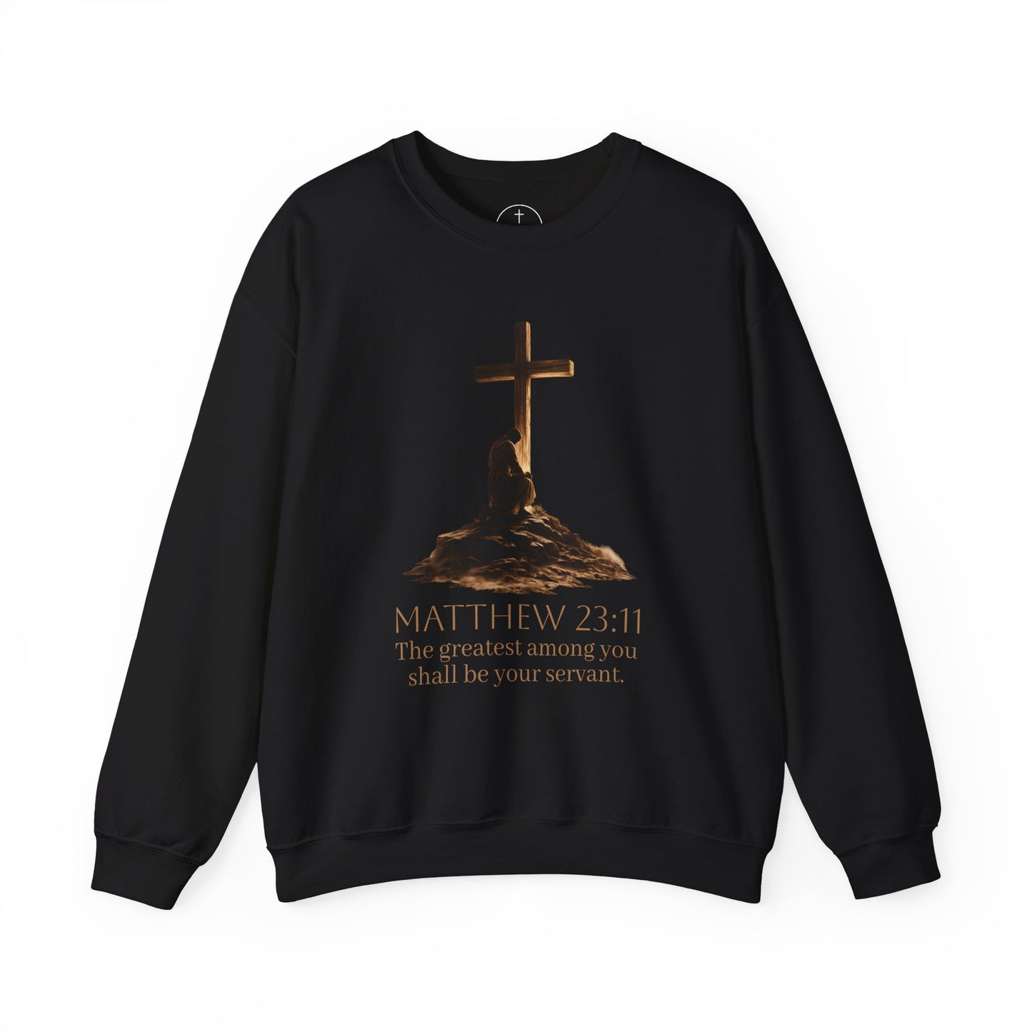 Humble Servant - Men's Christian Sweatshirt (Front Design)
