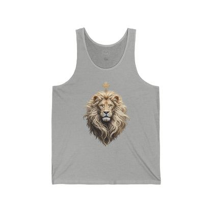 Christ is King (Lion of Judah) - Men's Christian Tank Top