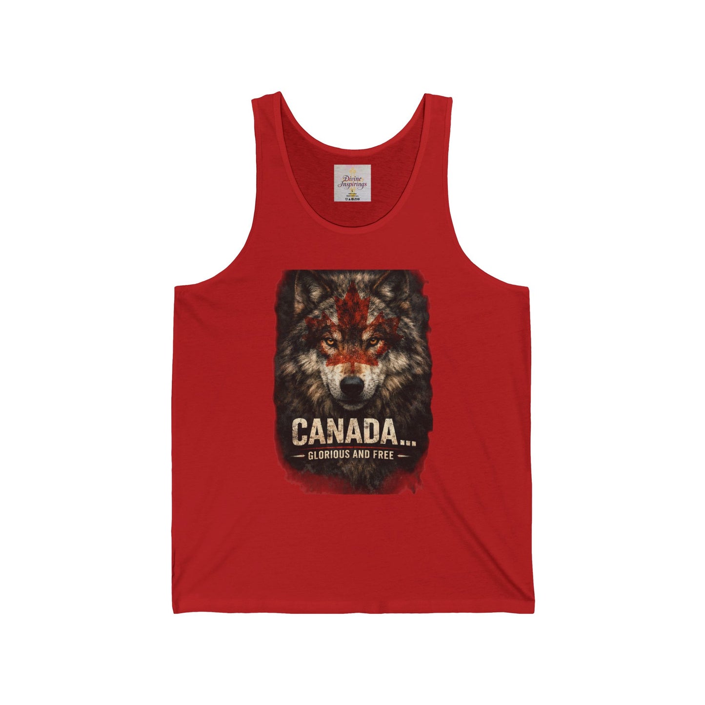 War Paint – Canada: Glorious and Free Women's Tank Top