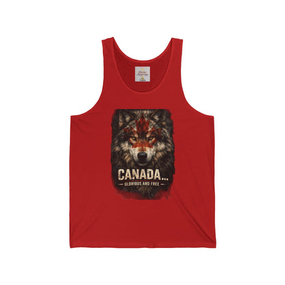 War Paint – Canada: Glorious and Free Women's Tank Top