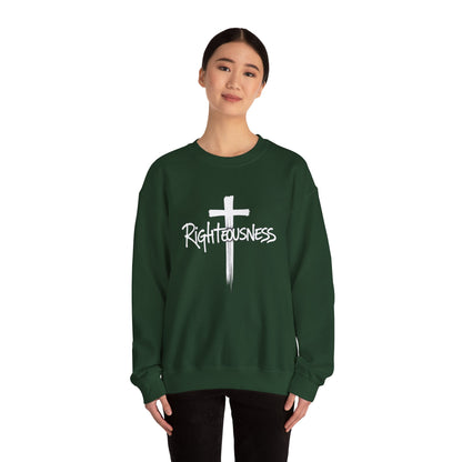 Righteousness - Women's Christian Sweatshirt (Dark Colors)