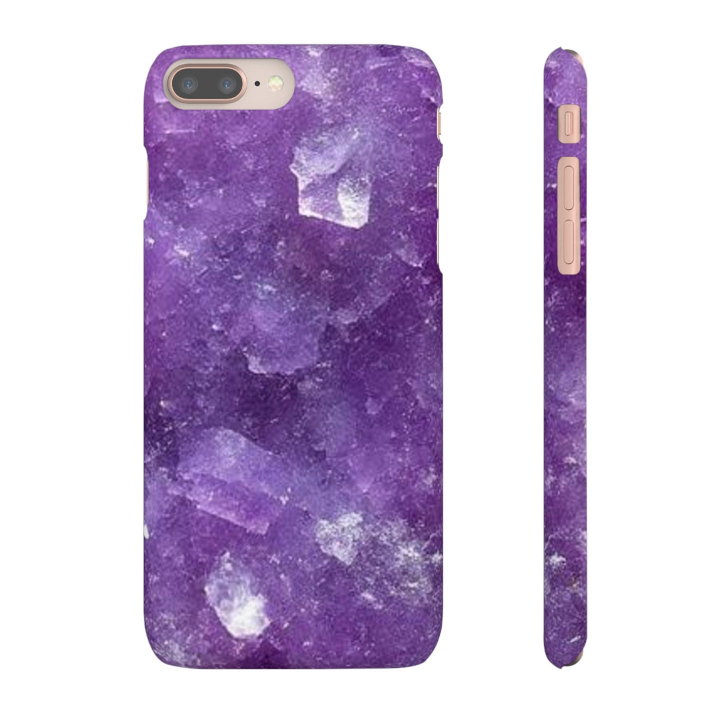 Amethyst Crystal Finish iPhone Snap Case