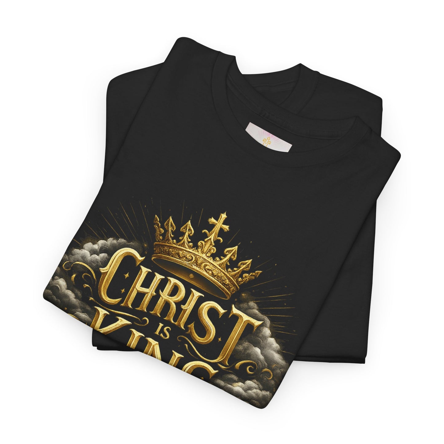 Christ is King Crowned - Women's Christian T-Shirt