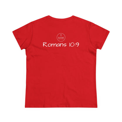 Simple Math Women’s T-Shirt – Bold Faith (White Chalk)