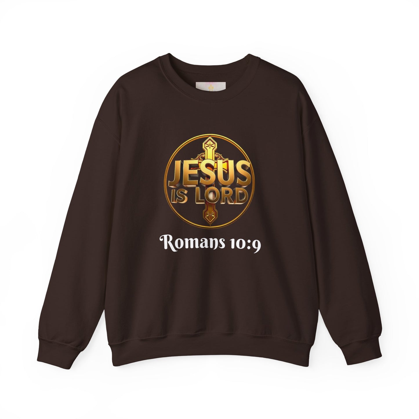 Bold Faith Women’s Sweatshirt – Proclaim Jesus Is Lord & He Is Risen (White Lettering)