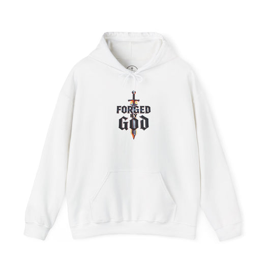 Forged by God Men’s Christian Hoodie