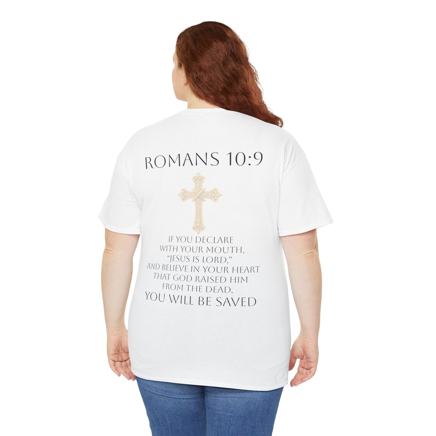 Jesus is Lord - Christian Women's Tee (Black Lettering)