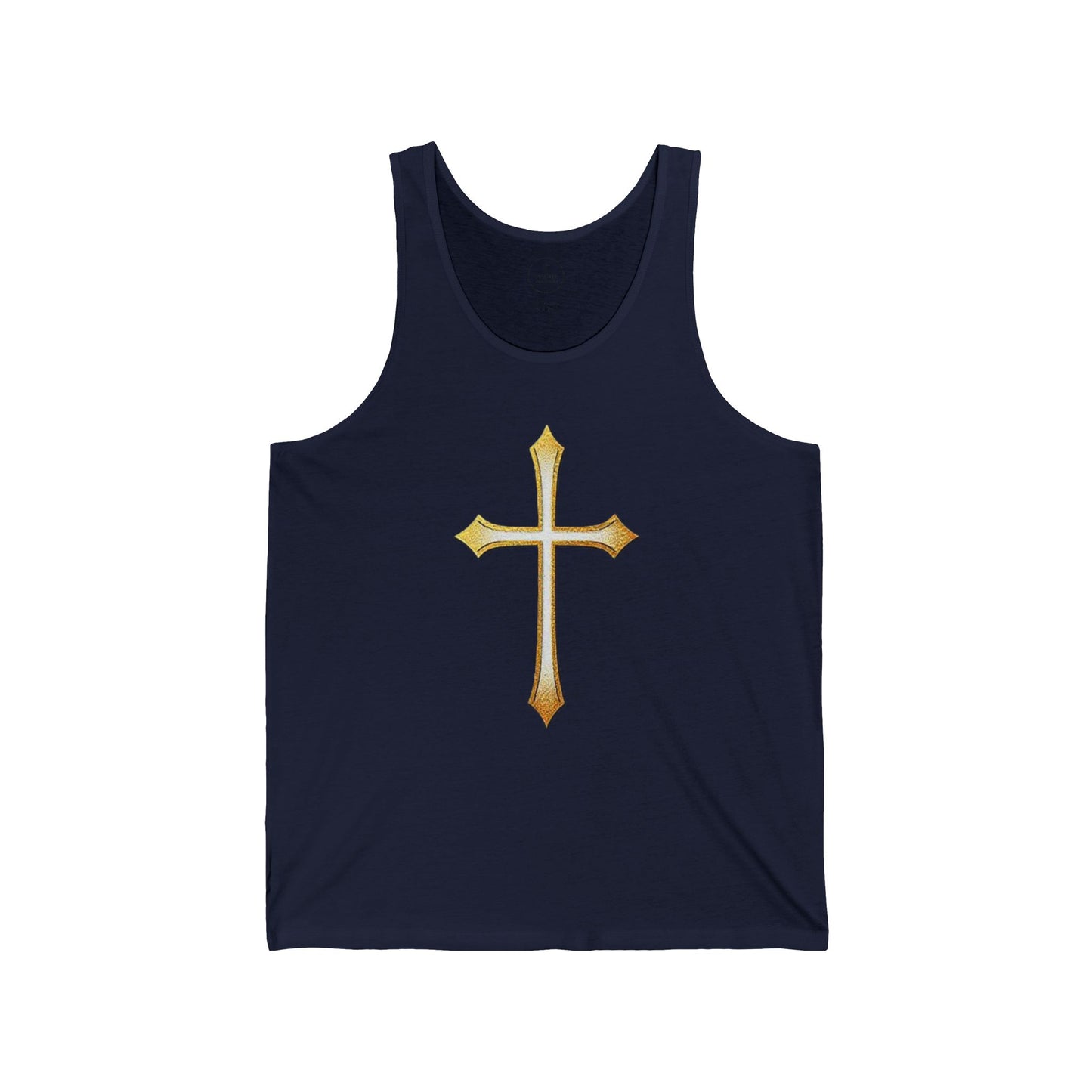 Women’s Gold Cross Tank Top