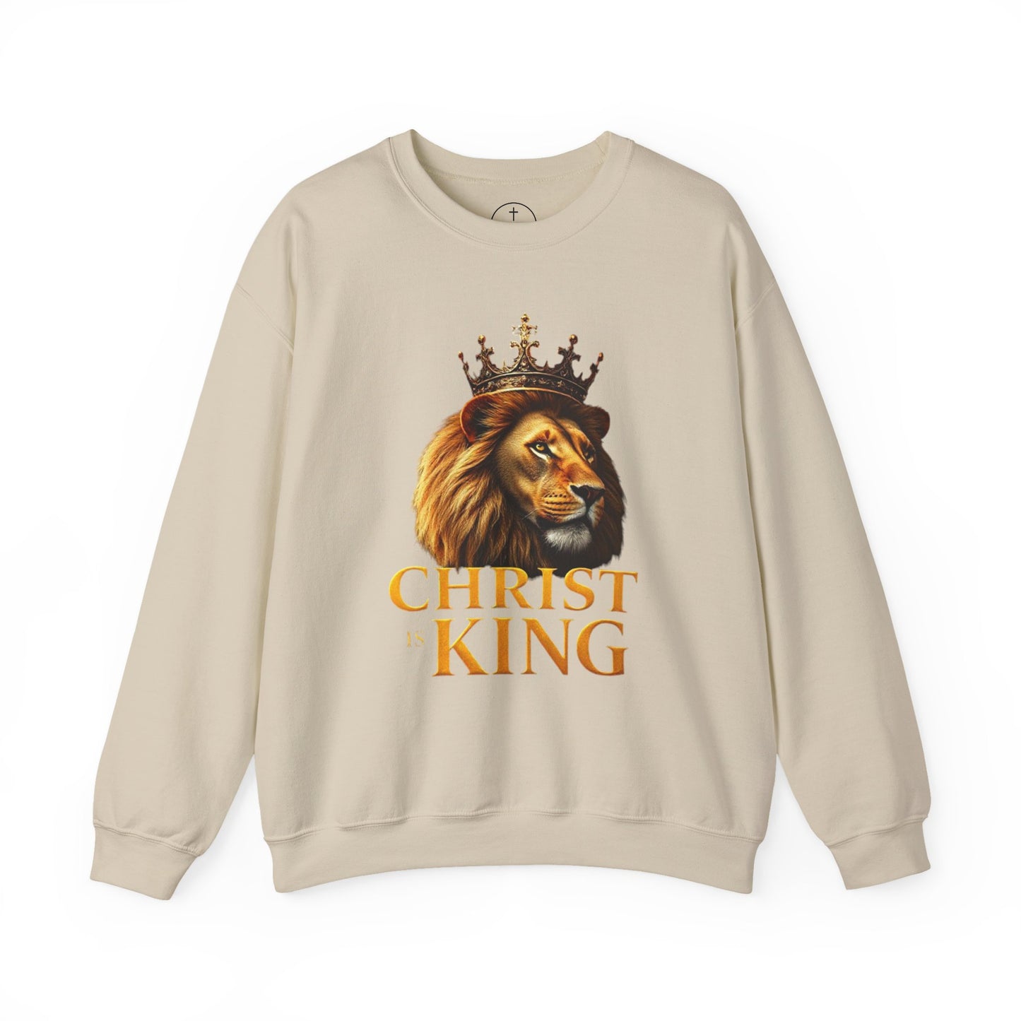 Christ is King (Lion Ed) – Men’s Christian Sweatshirt