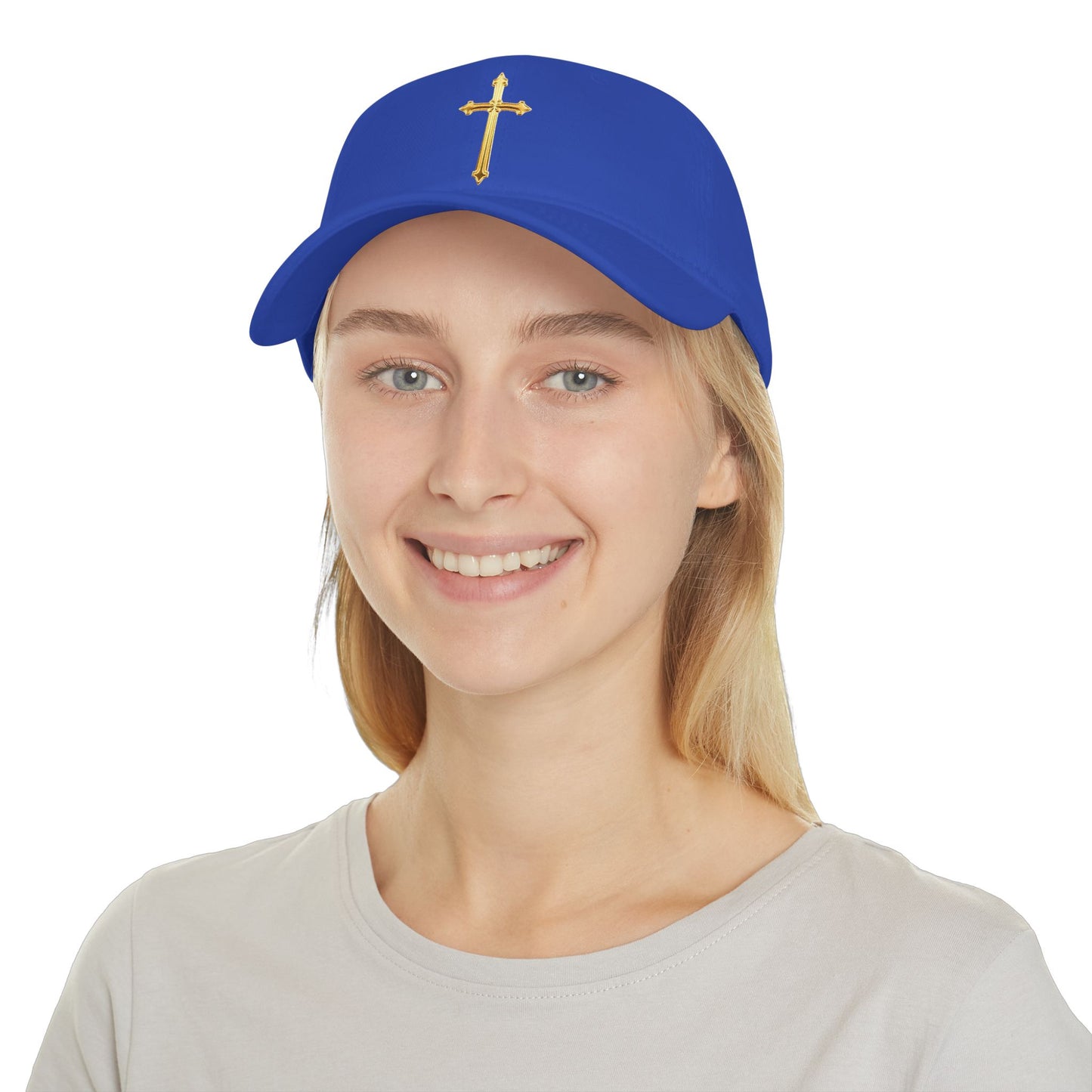 Gold Cross - Women's Christian Baseball Cap