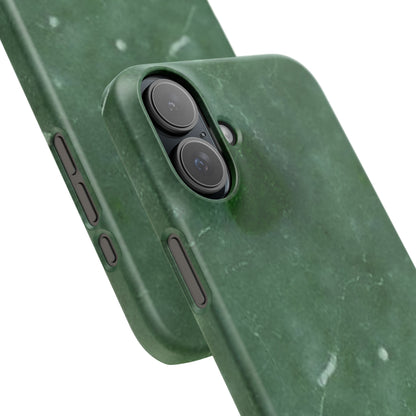 Jade Stone Finish iPhone Snap Case