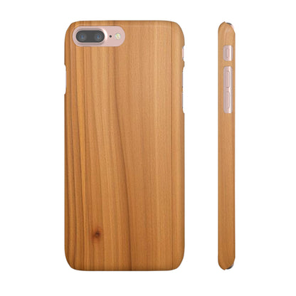Natural Wood Grain iPhone Snap Case
