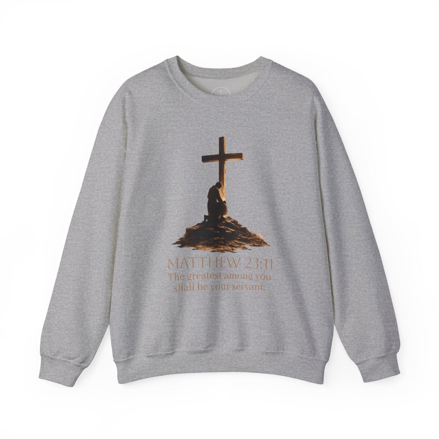 Humble Servant - Men's Christian Sweatshirt (Front Design)