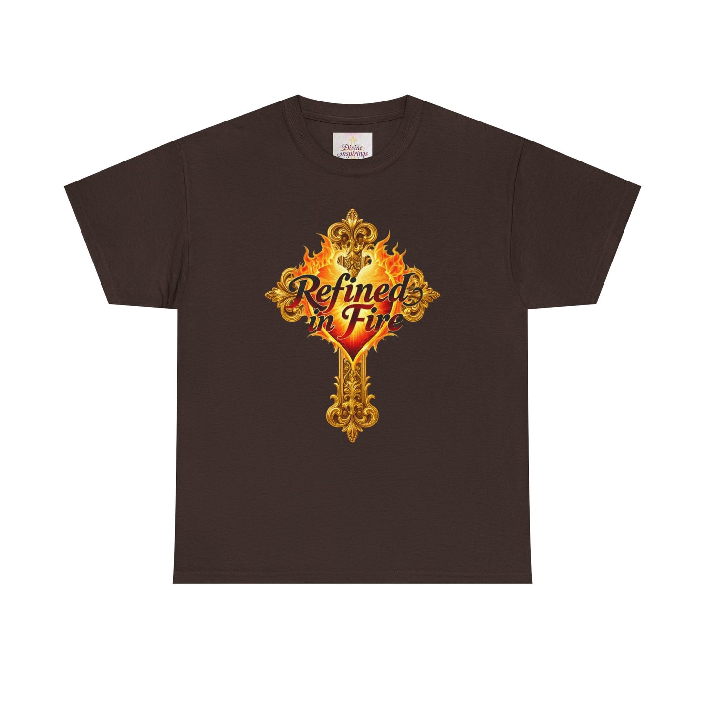 Refined in Fire — Women's Ornate Christian T-Shirt