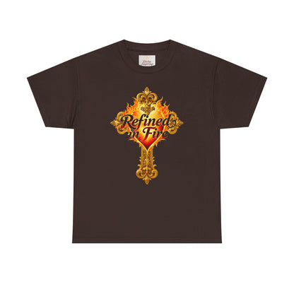 Refined in Fire — Women's Ornate Christian T-Shirt