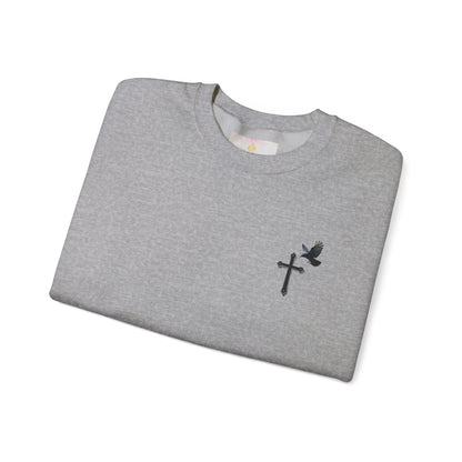 God’s Grace: Cross & Ravens Women's Sweatshirt