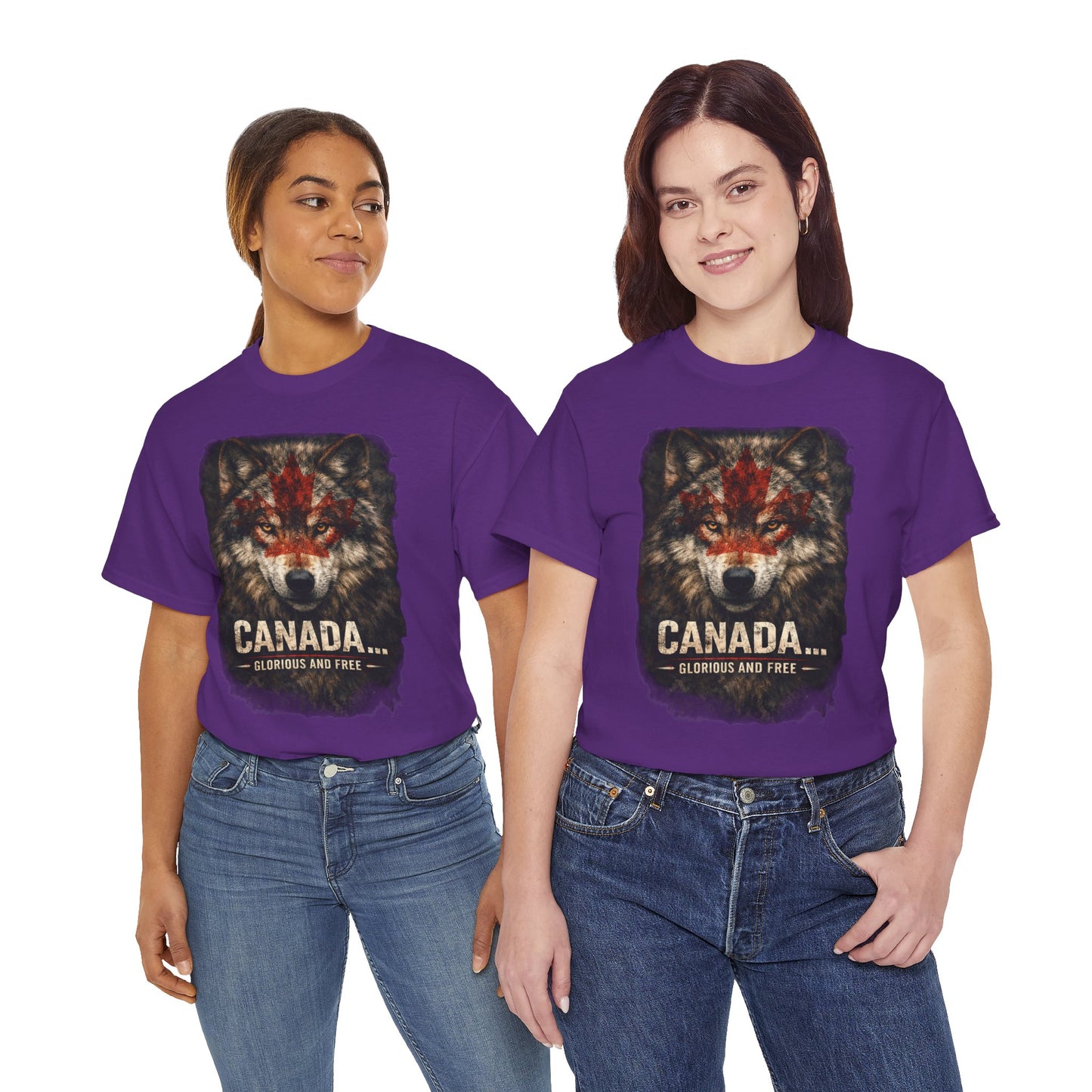 War Paint – Canada: Glorious and Free Women's T-Shirt