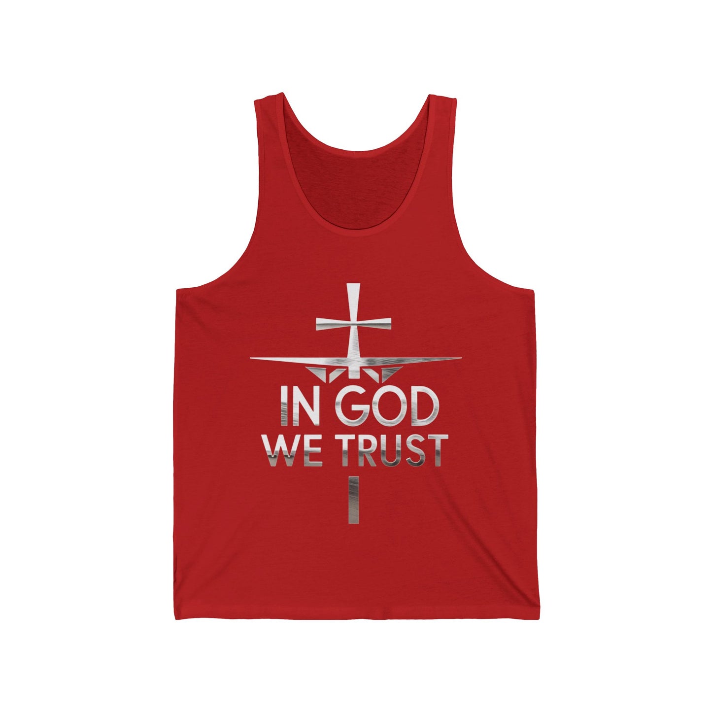 In God We Trust | Women’s Christian Tank Top with Front Design
