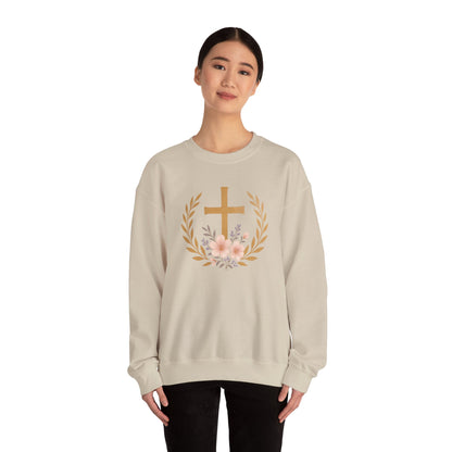 Crowned in Grace – Women’s Christian Sweatshirt
