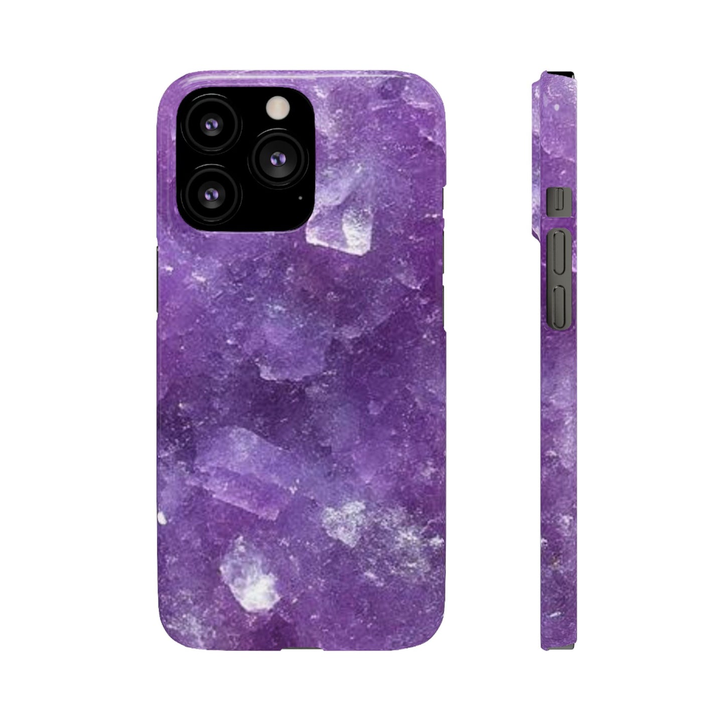 Amethyst Crystal Finish iPhone Snap Case