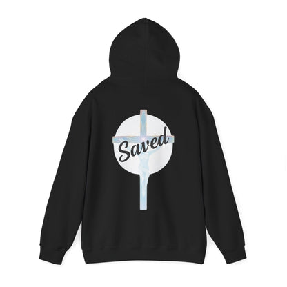 Redeemed & Saved – Women’s Christian Cross Hoodie