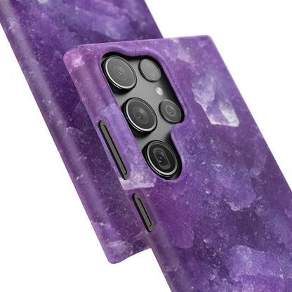 Amethyst Crystal Finish Samsung Snap Case
