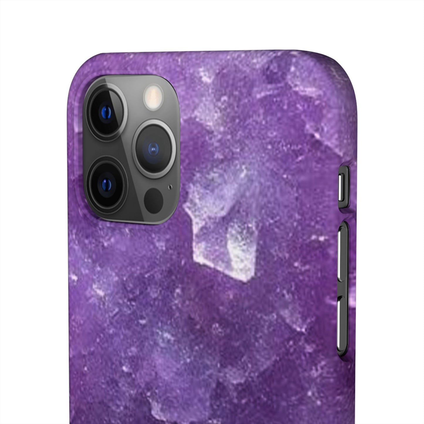 Amethyst Crystal Finish iPhone Snap Case
