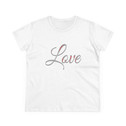 Put On Love Women’s T-Shirt – Grace in Every Thread
