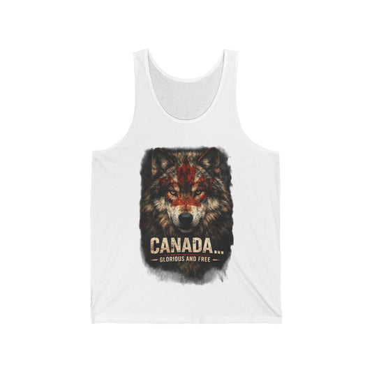 War Paint – Canada: Glorious and Free Men's Tank Top