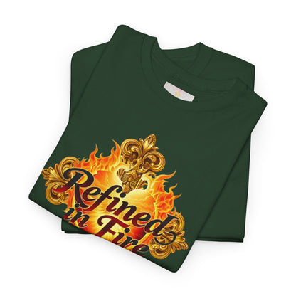 Refined in Fire — Women's Ornate Christian T-Shirt