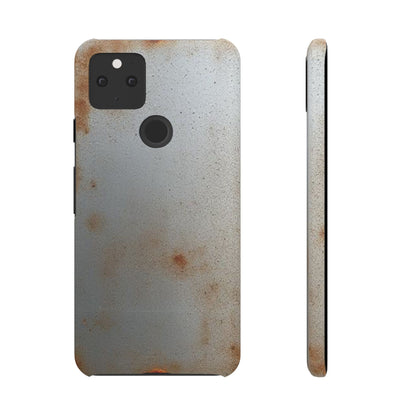 Google Pixel 5 Snap Case – Old Steel Finish Design