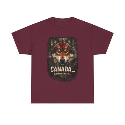 War Paint – Canada: Glorious and Free Women's T-Shirt