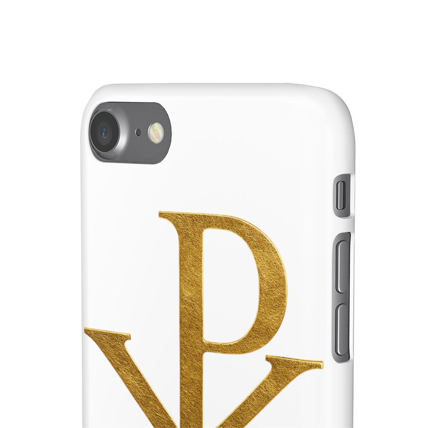 White Chi Rho Snap Case for iPhone – The Way, Truth & Life