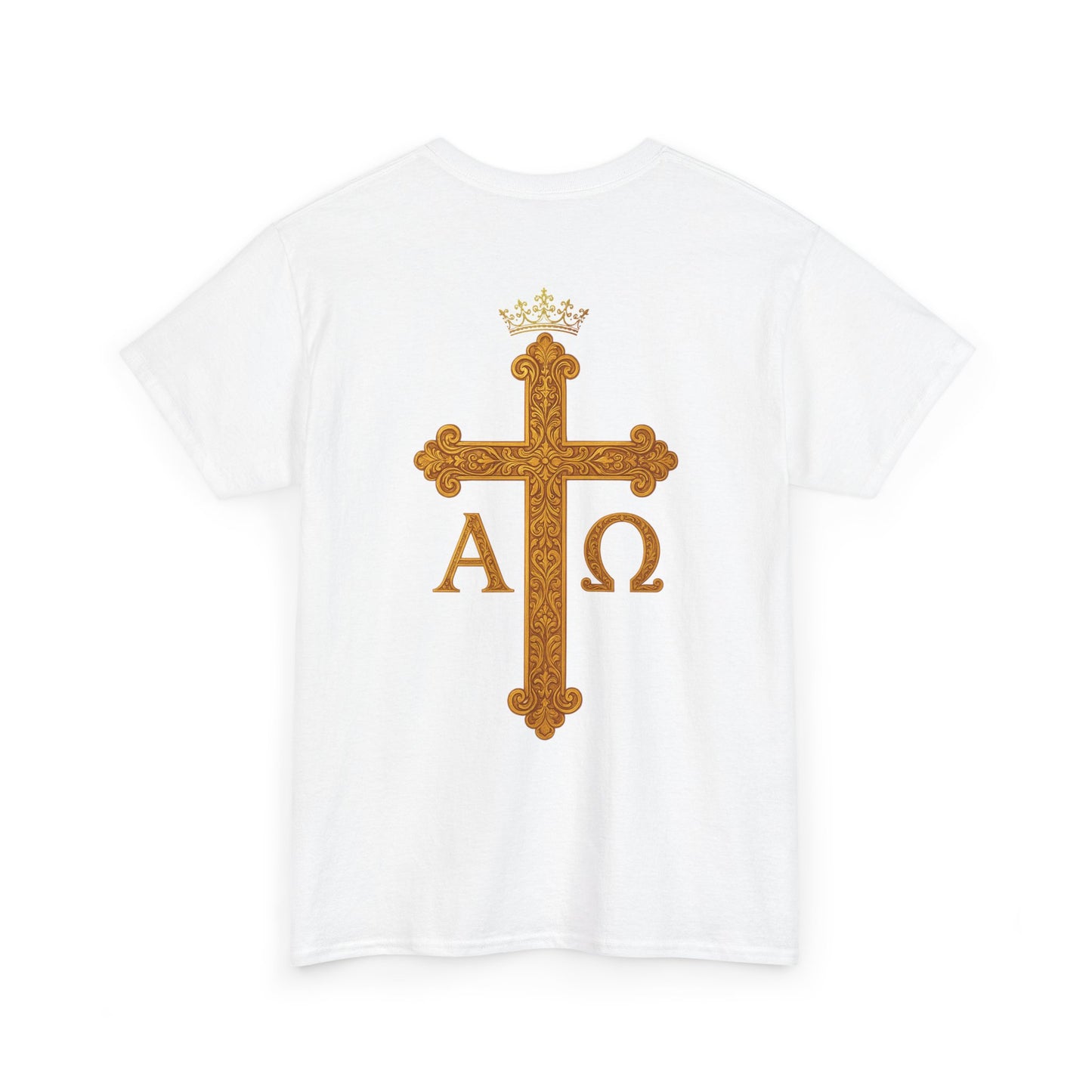 Christ Is King – Lion & Cross Men’s Christian Tee