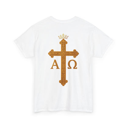 Christ Is King – Lion & Cross Men’s Christian Tee