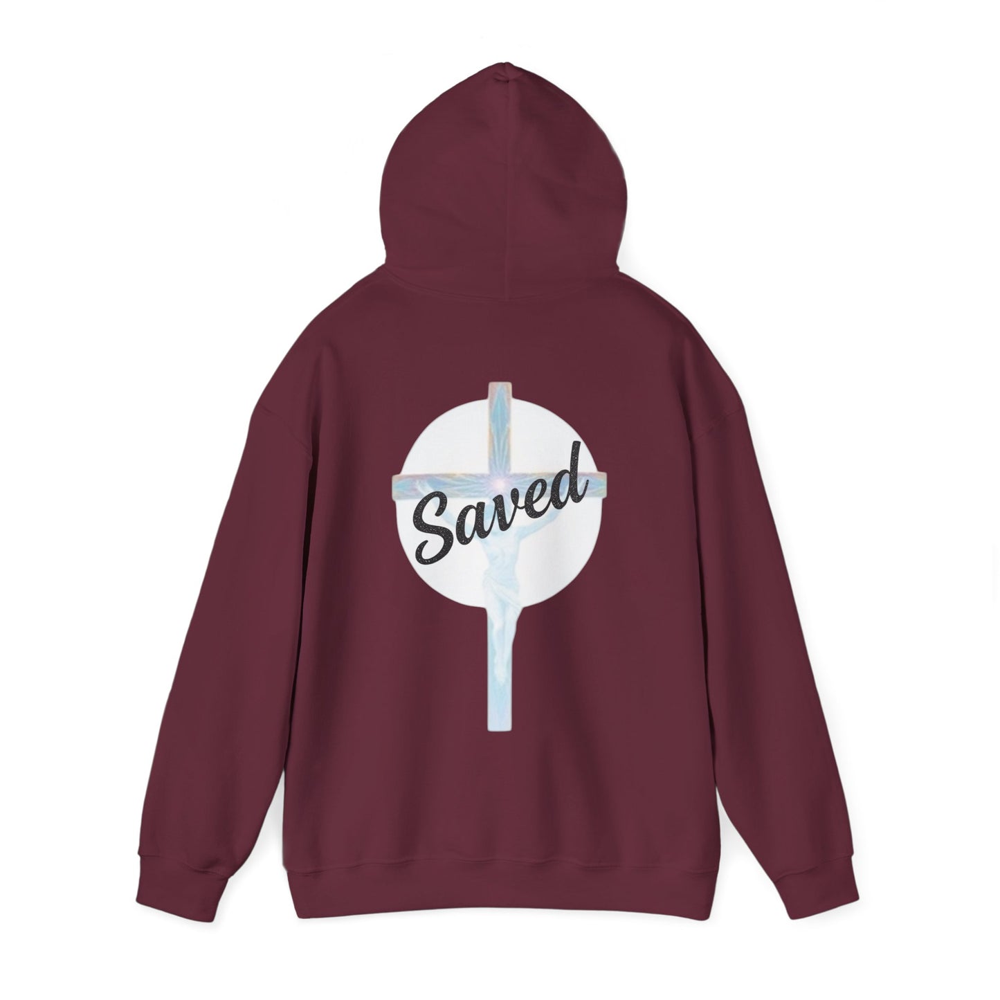 Redeemed & Saved – Women’s Christian Cross Hoodie