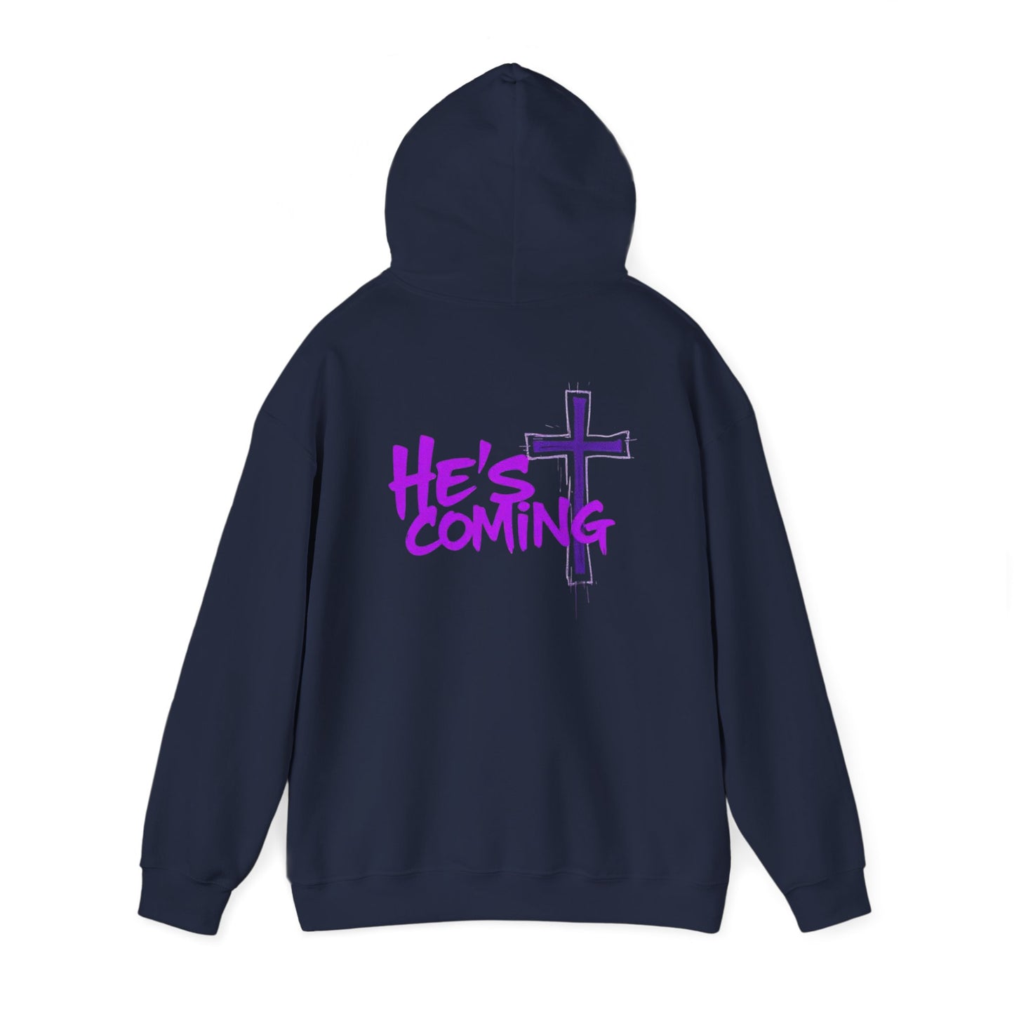He’s Coming Men’s Christian Streetwear Hoodie