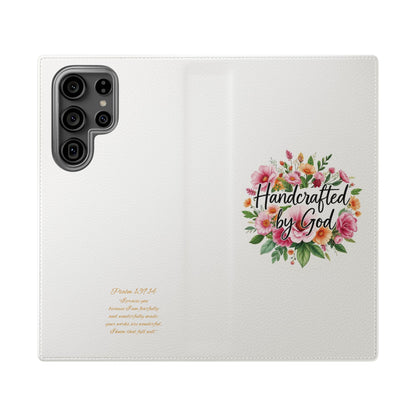 Handcrafted by God Samsung Wallet Case – Fearfully & Wonderfully Made