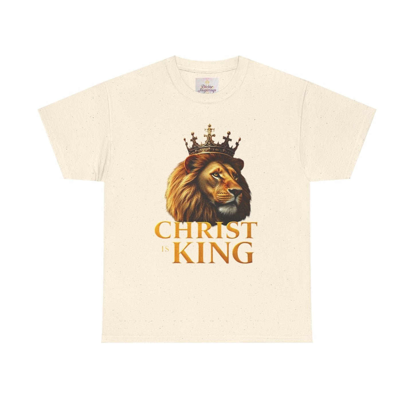 Christ Is King – Lion & Cross Women’s Christian Tee