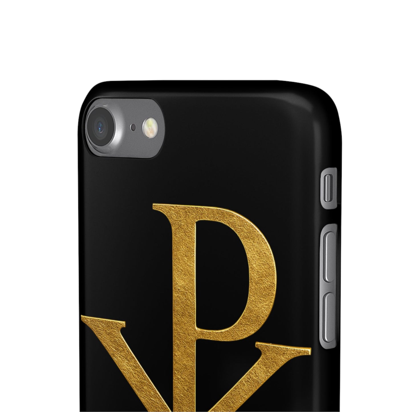 Black Chi Rho Snap Case for iPhone – The Way, Truth & Life