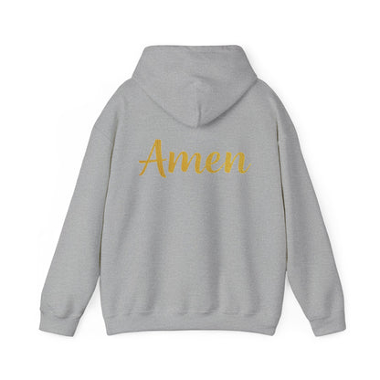 Amen Men’s Hoodie – Inspirational Christian Faith Apparel