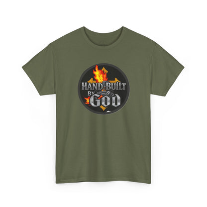 Hand Built By God - Men's Christian T-Shirt