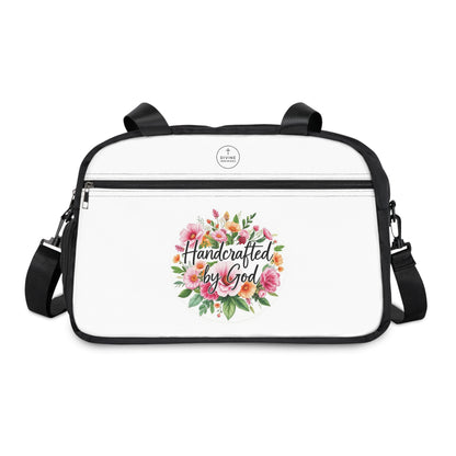 Handcrafted by God Fitness Bag – Faithfully Made