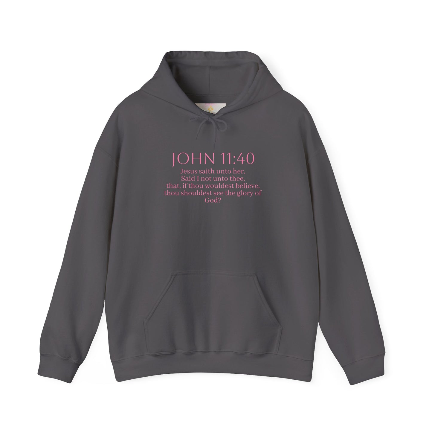 Believe | Women’s Christian Hoodie with John 11:40